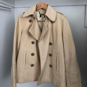 Wool Jcrew coat XS